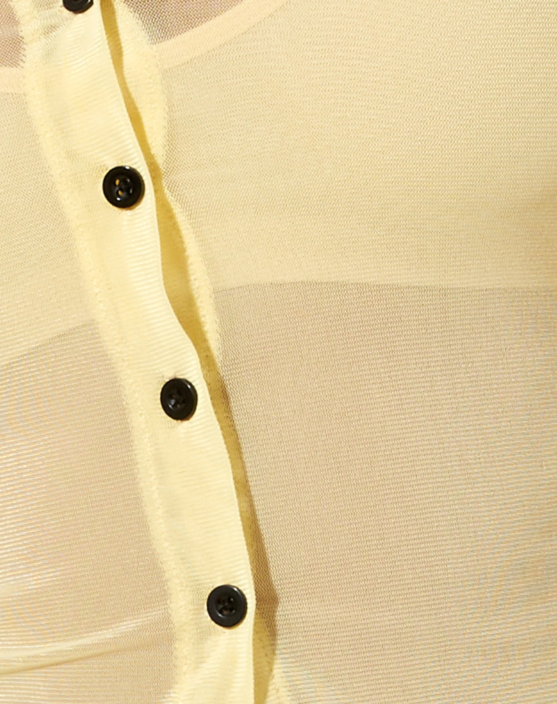 Kelly Shirt in Mesh Buttercreme - Image 6