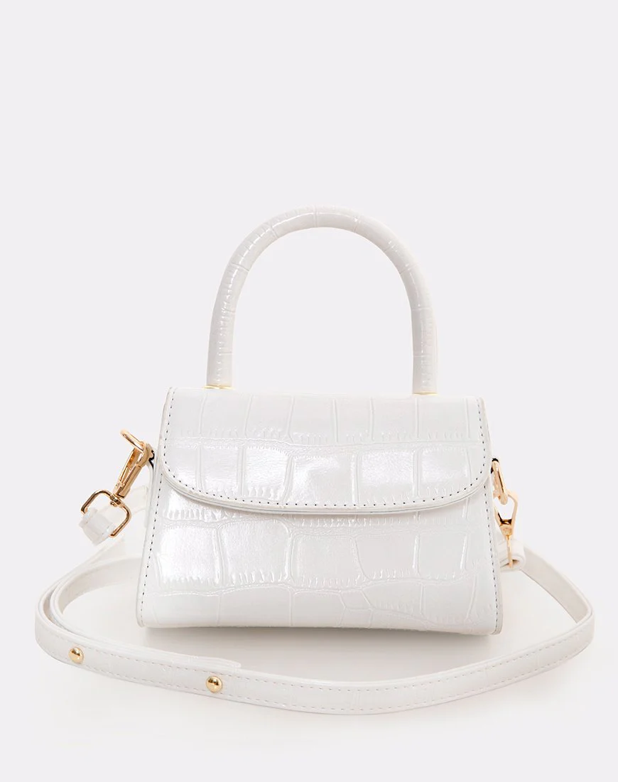 Kenny Micro Tasche in Weiß - Image 2