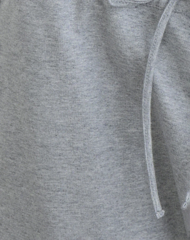 Kether Basketball-Shorts mit Nieten in Grau meliert - Image 7
