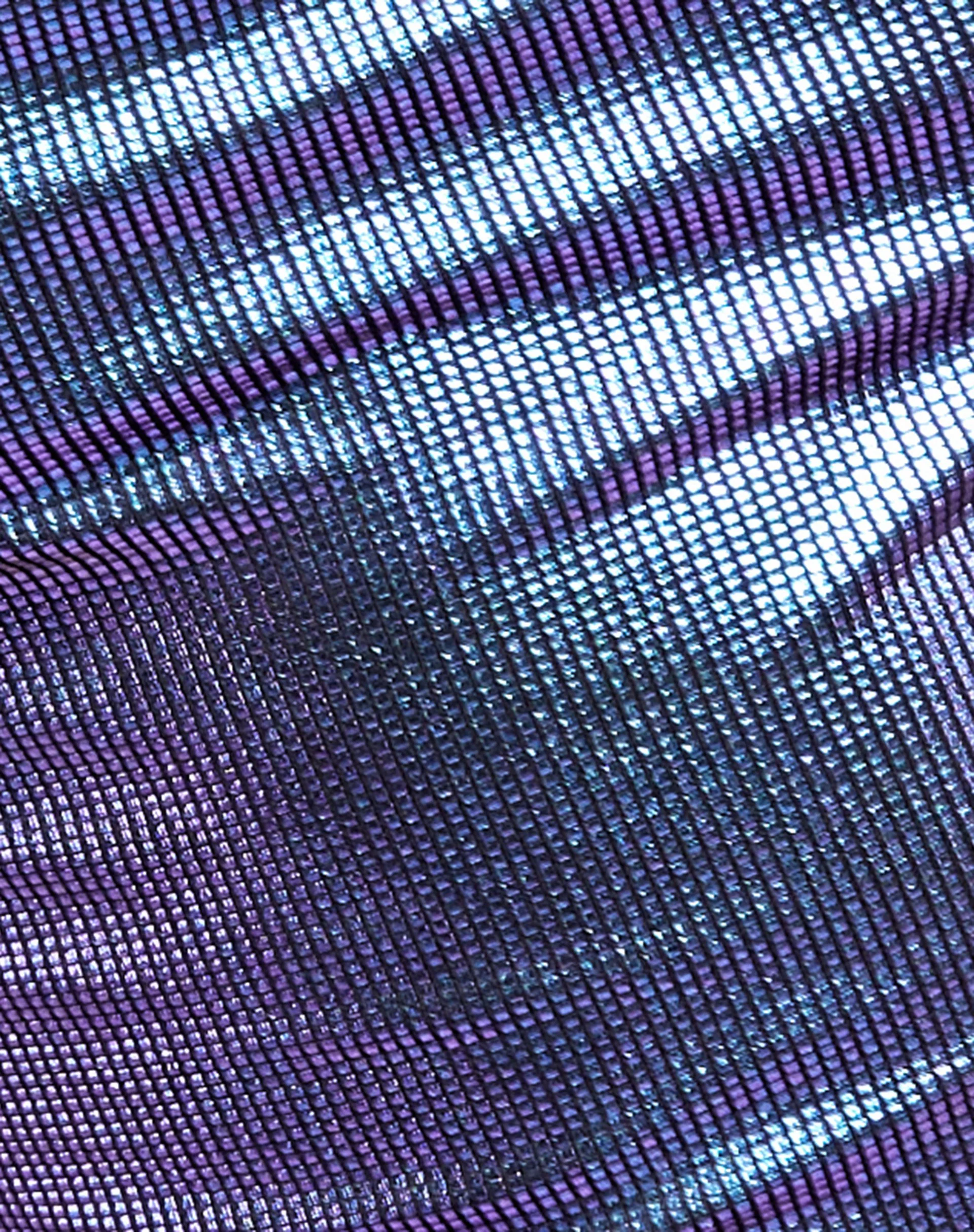 Ketia Crop Top in holografischem Lila - Image 8
