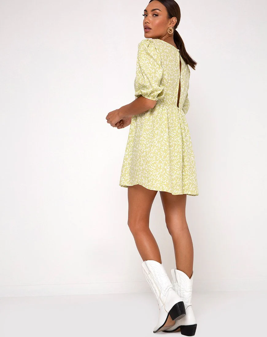 Kezie Skaterkleid in Botanic Mint Foam - Image 4