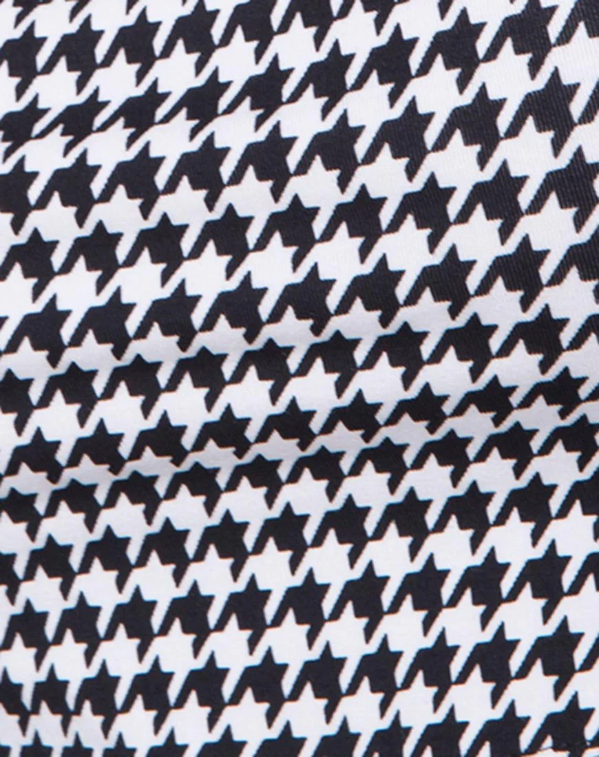 Kini Crop Top in Dogtooth - Image 5