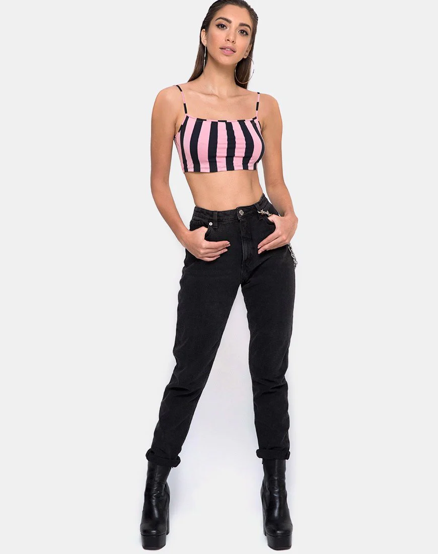 Kini Crop aus Campbell-Streifen - Image 5