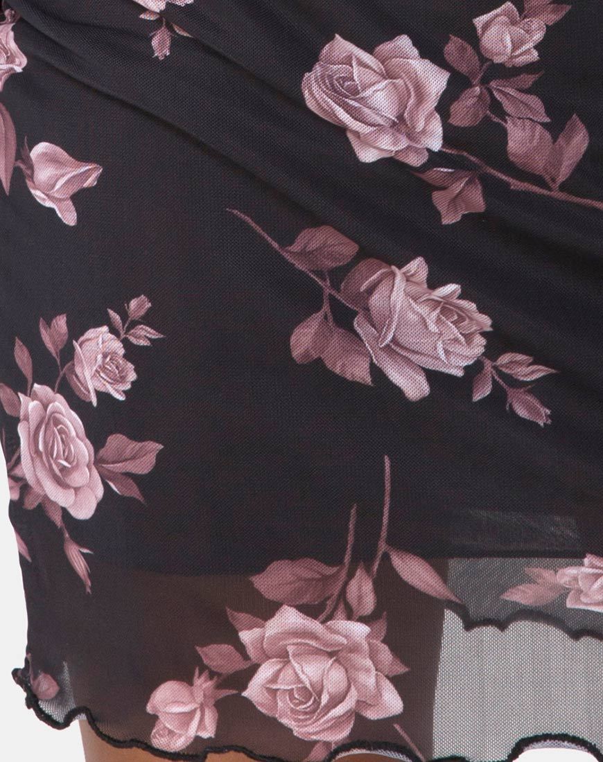 Kinnie Minirock in Dusky Rose - Image 5