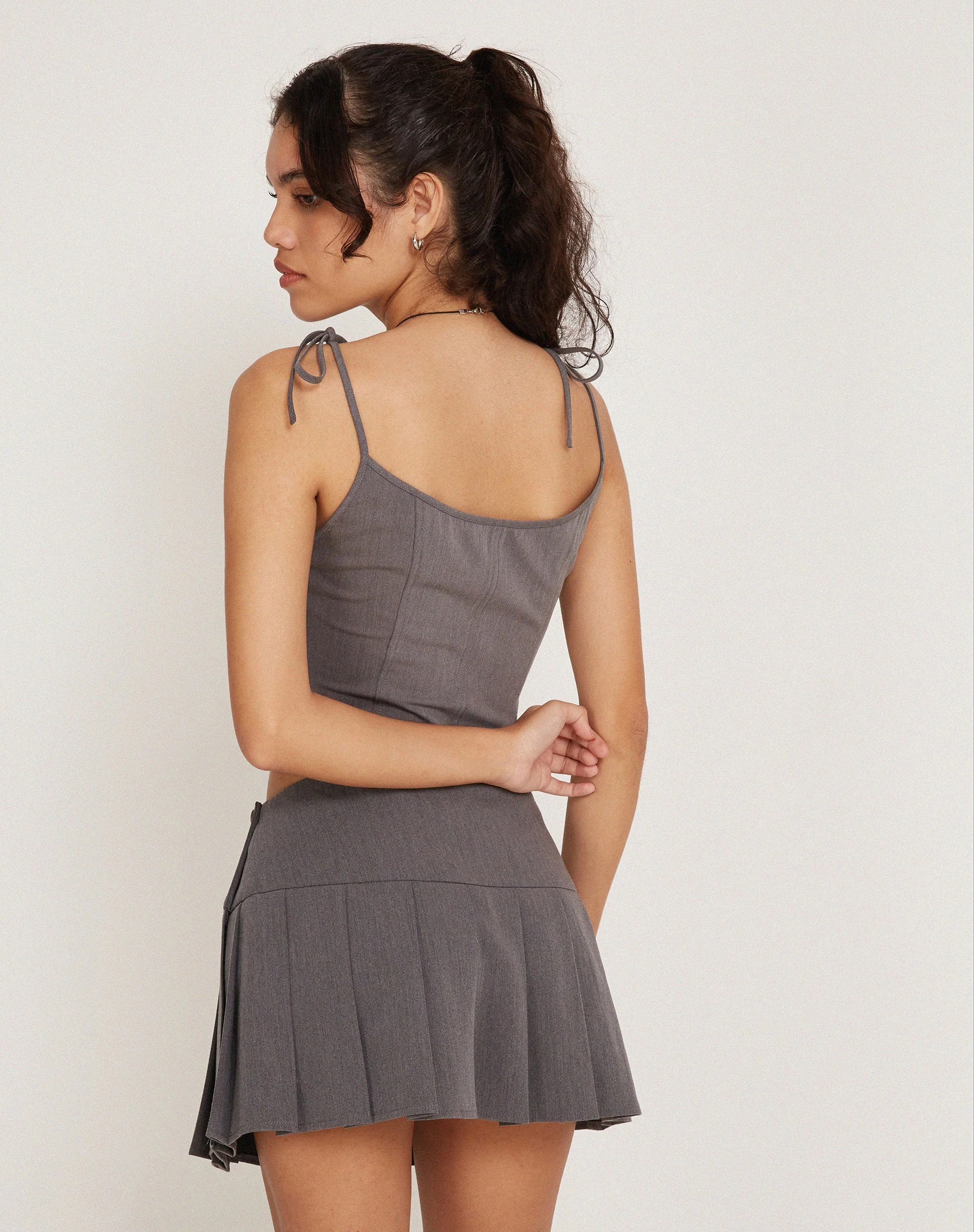Kiona Korsett-Top in Anthrazit - Image 4