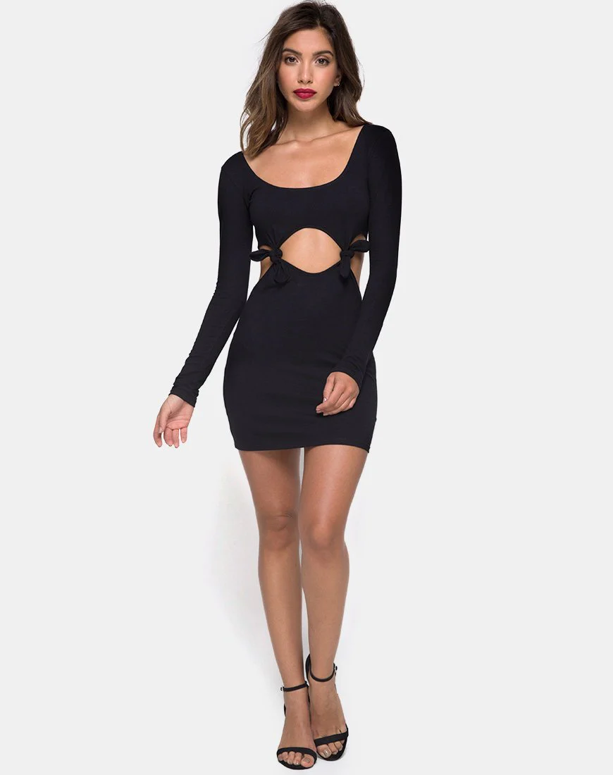 Knoya Kleid Schwarz - Image 3
