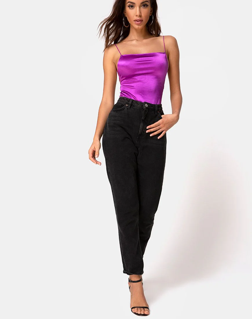 Koza Mieder in Satin Violett - Image 3