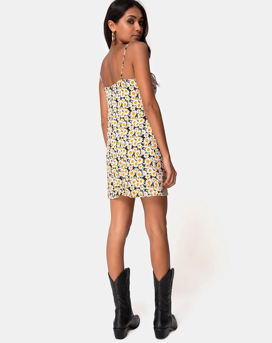 Kumala Slip Dress in Delightful Daisy - Image 5