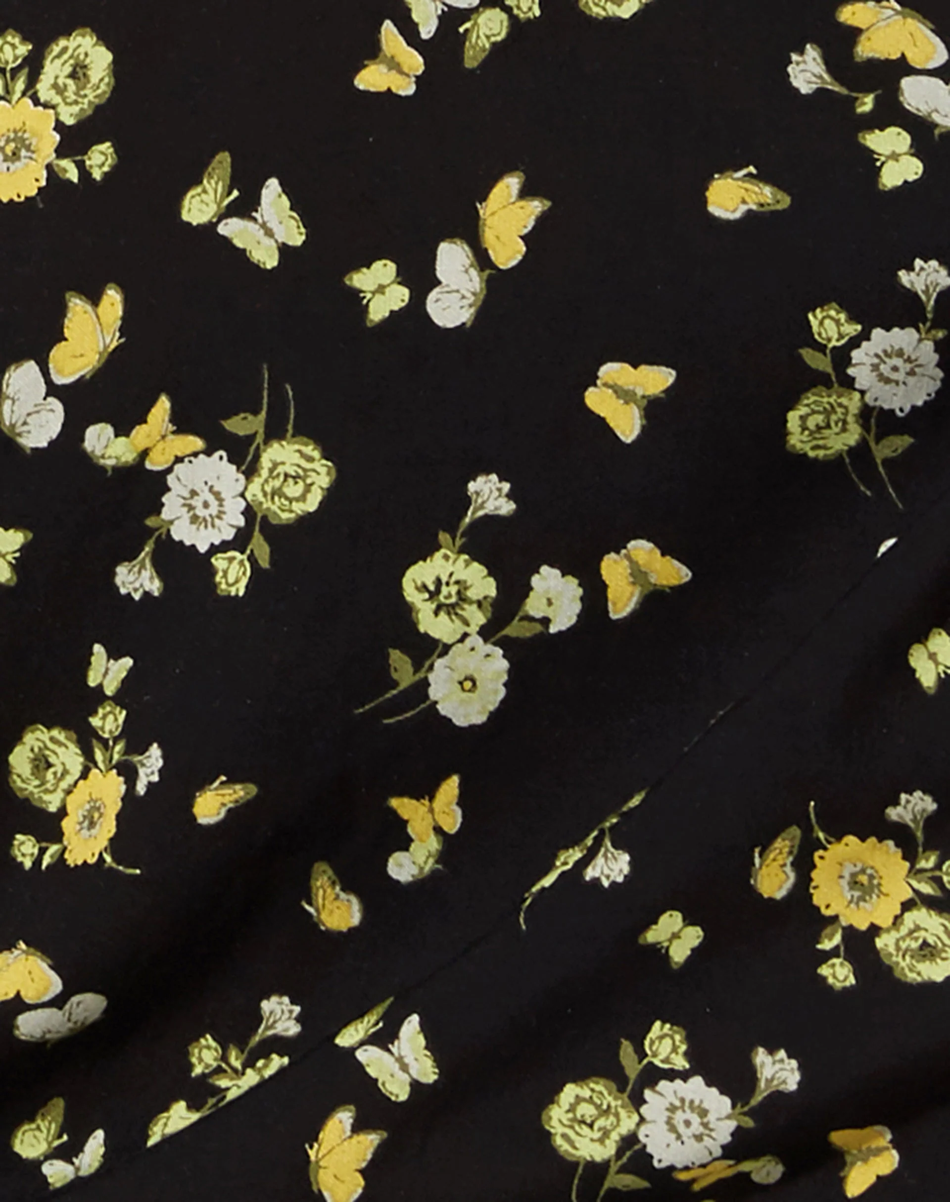 Kumala Slip Dress in Lemon und Lime Schwarz - Image 7