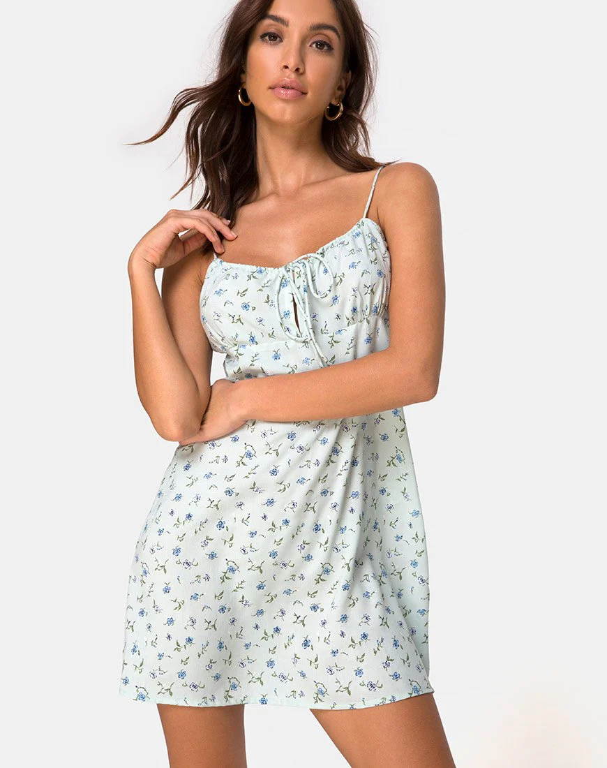 Kumala Kleid in hübschem Blütenblattgrün - Image 2