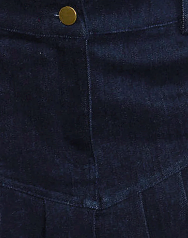 Laduma Minirock Denim in Indigo - Image 6