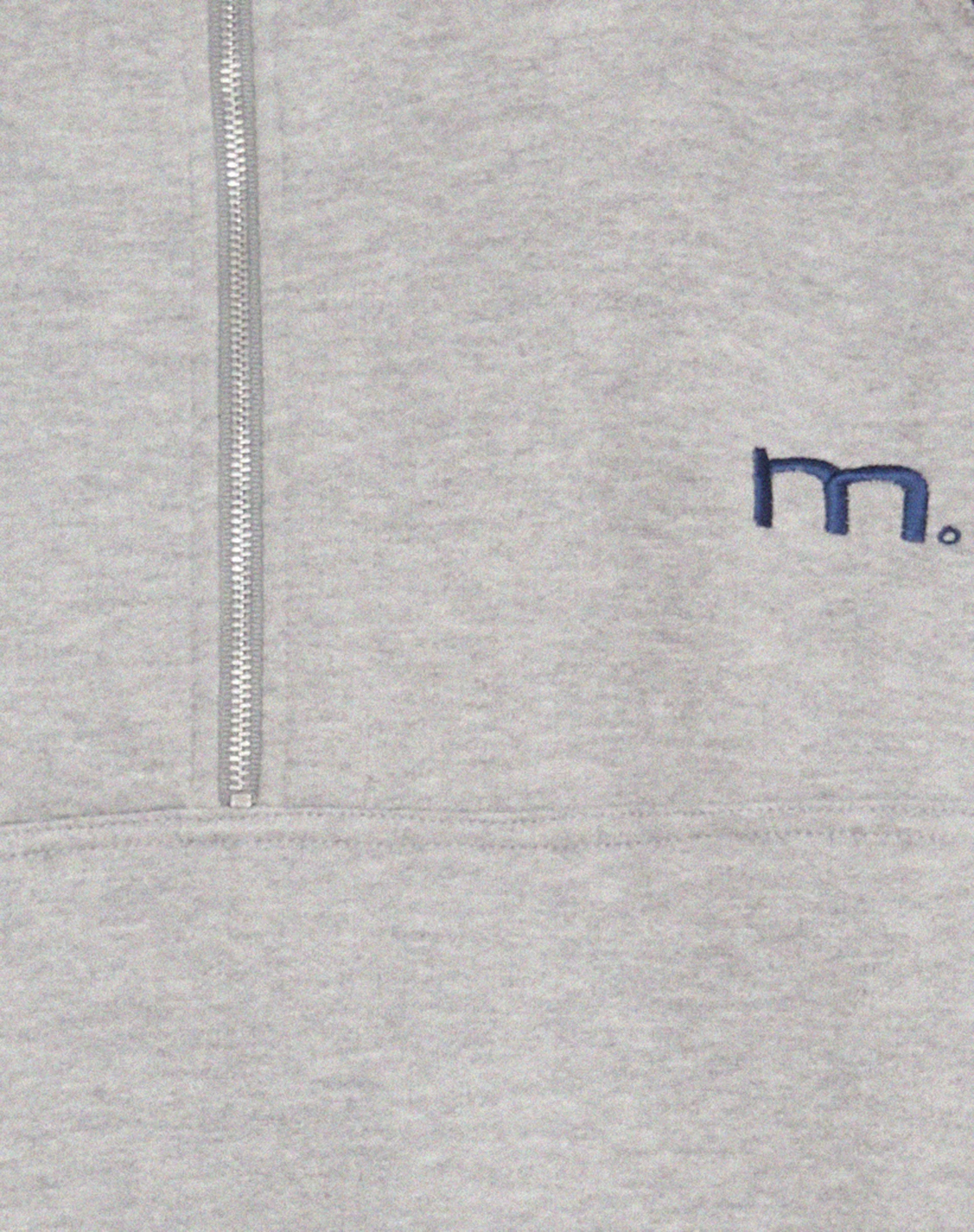 Laksa Sweatshirt in Grau und Marl Navy - Image 6
