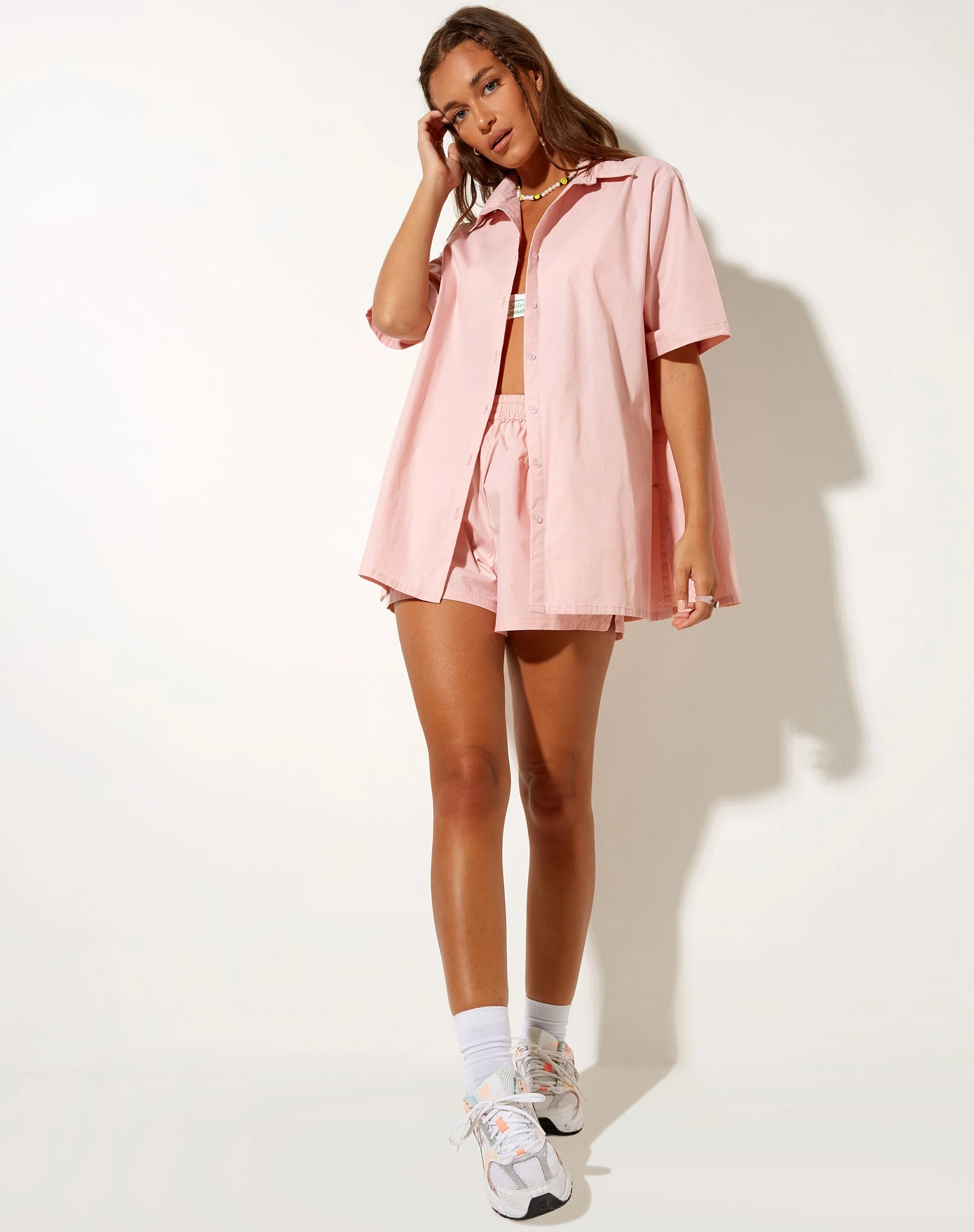 Lala Short aus Popeline Pink Lady Take It Easy - Image 5