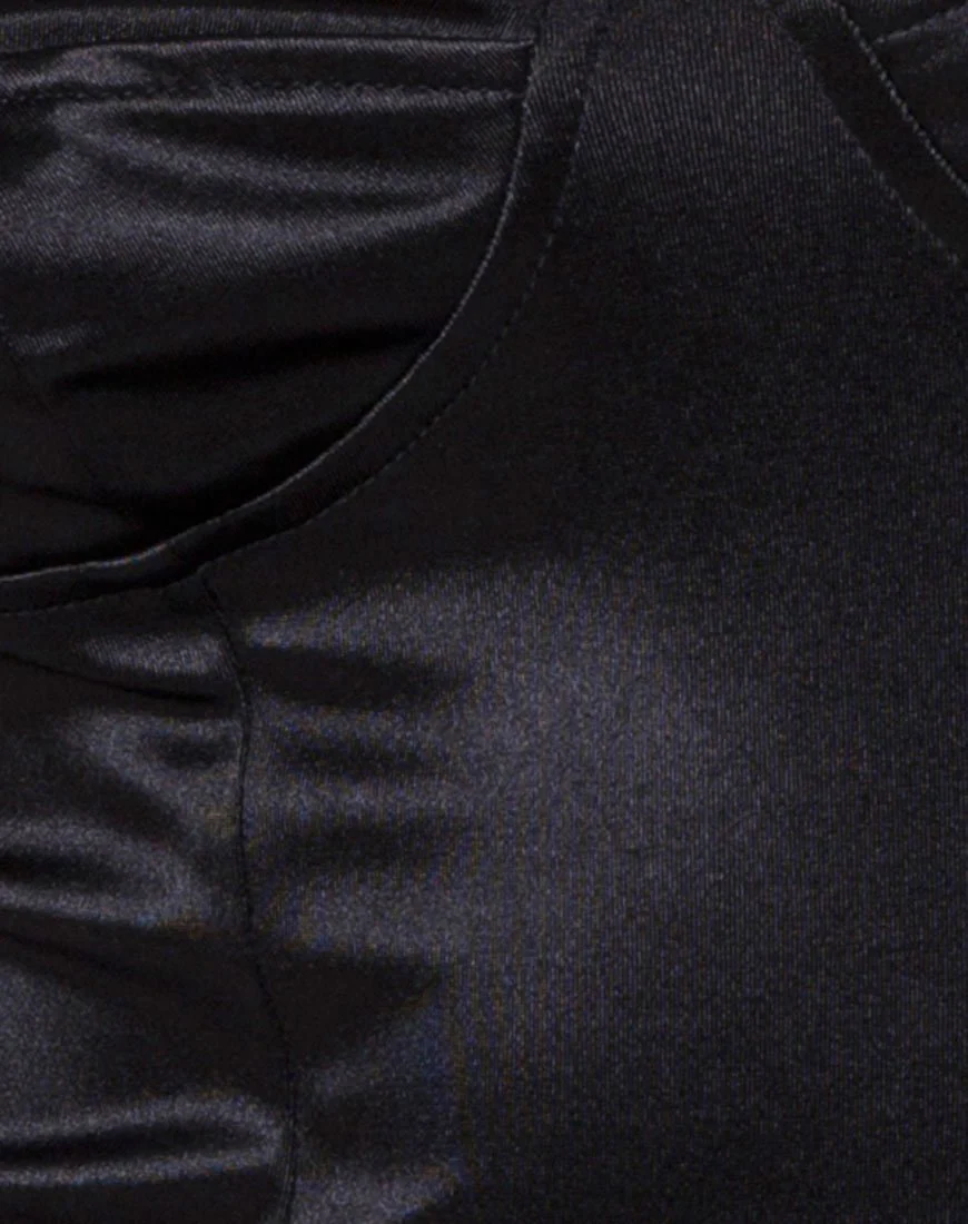 Lany Catsuit aus Spandex Schwarz - Image 5