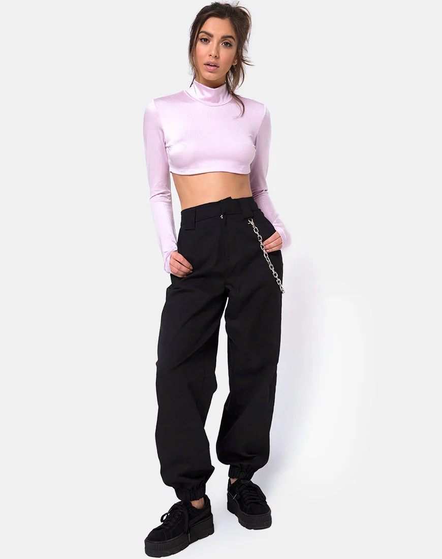 Laretta Crop Top in Flieder - Image 3