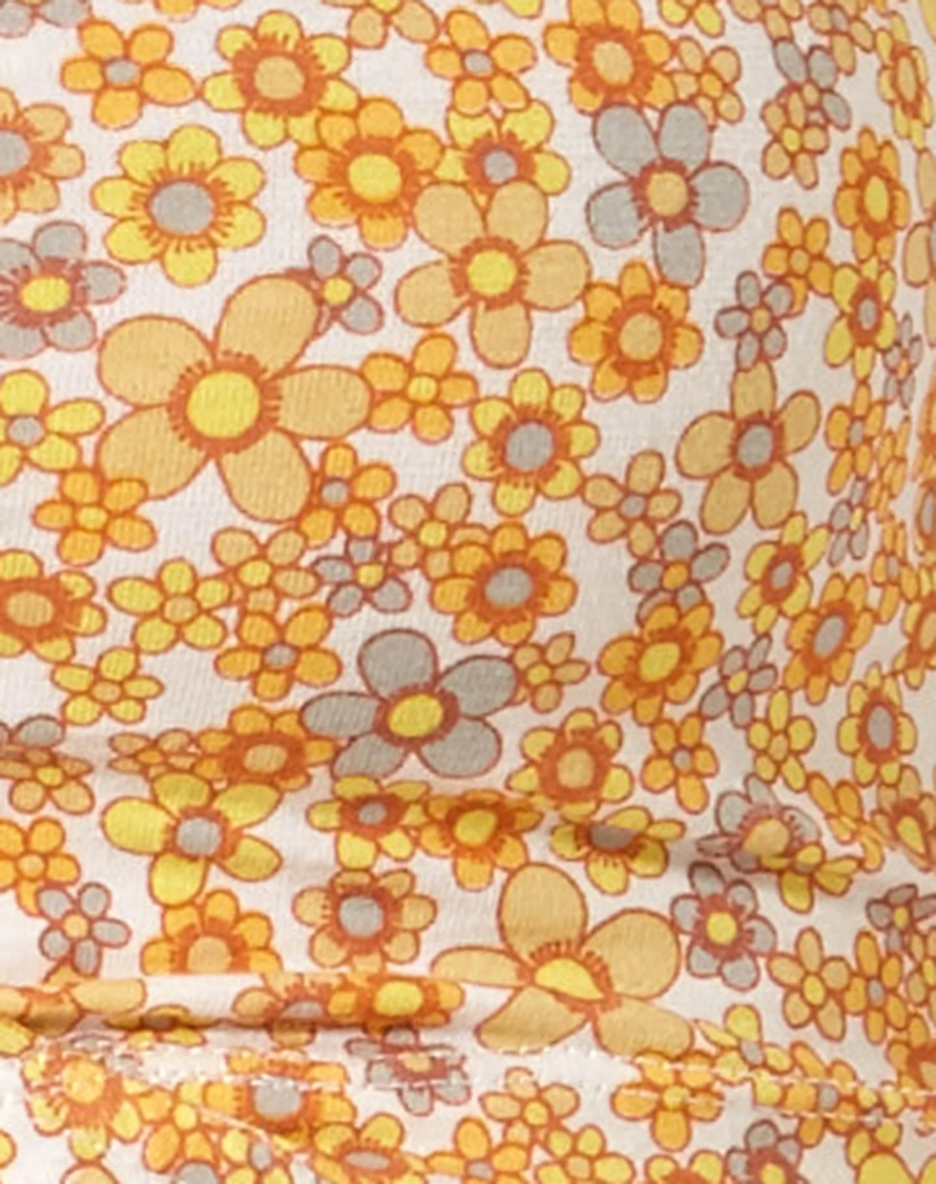 Larico Crop Top in Flower Garden Gelb - Image 6