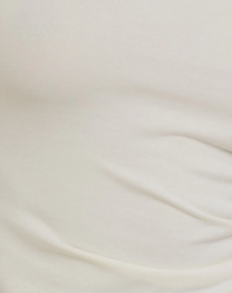 Lasya Langärmeliges Top in Off White - Image 6