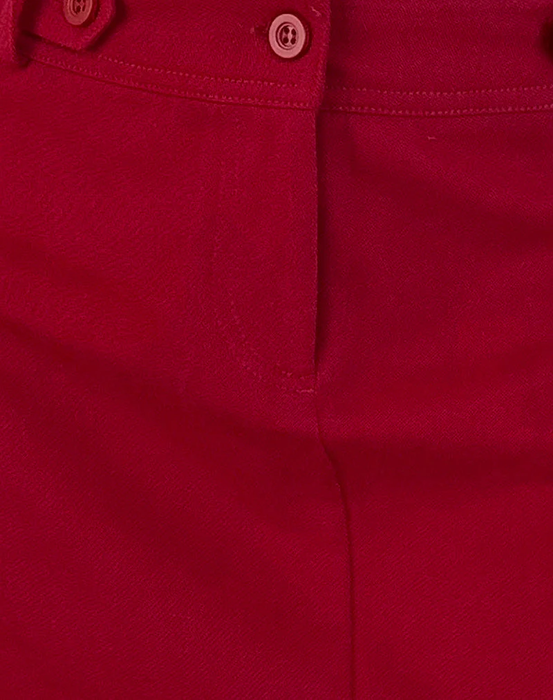 Lavonne Mini-Rock in Rot - Image 6