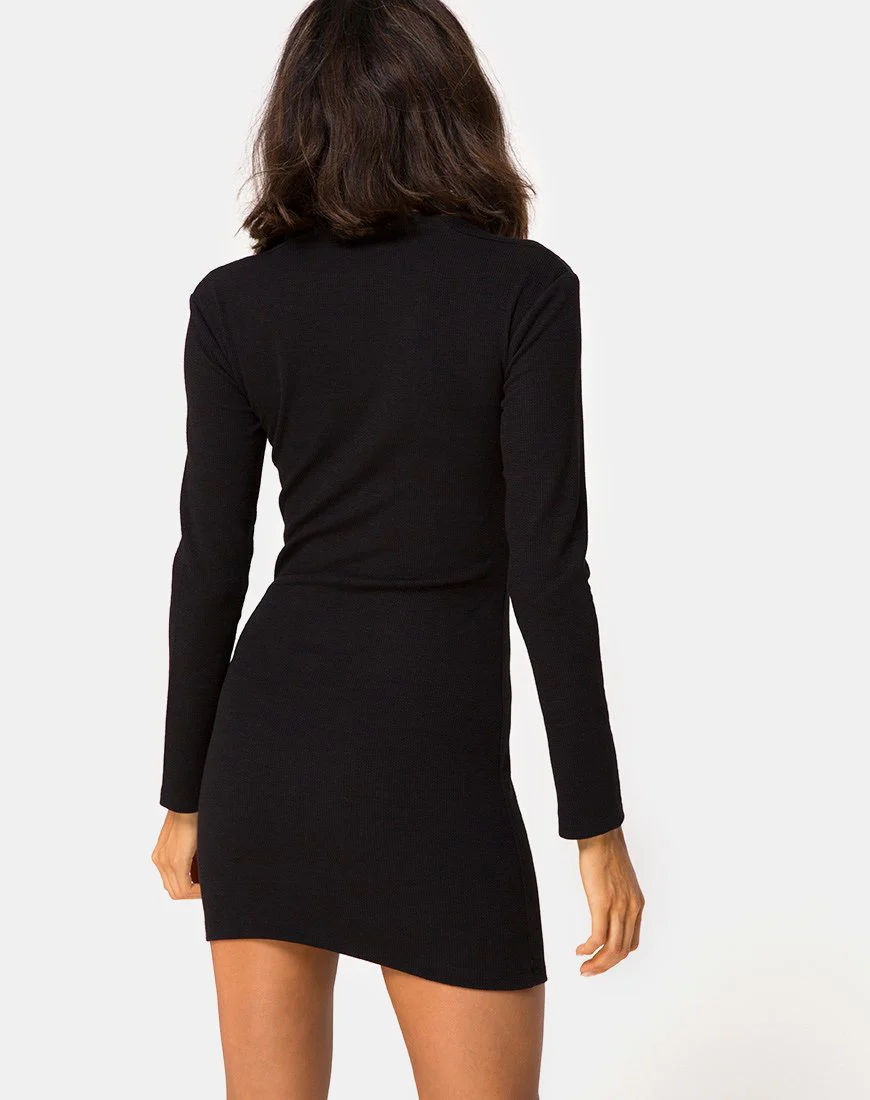 Leah Minikleid in Schwarz - Image 2
