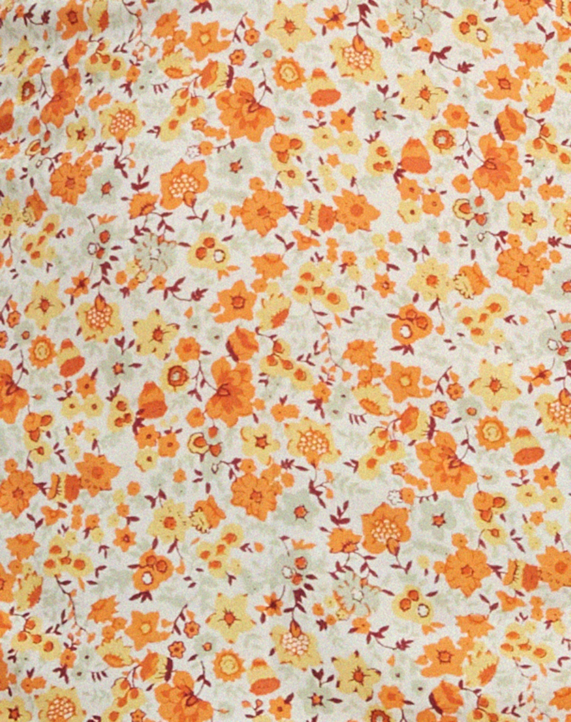 Leana Minikleid in Ditsy Tangerine - Image 6