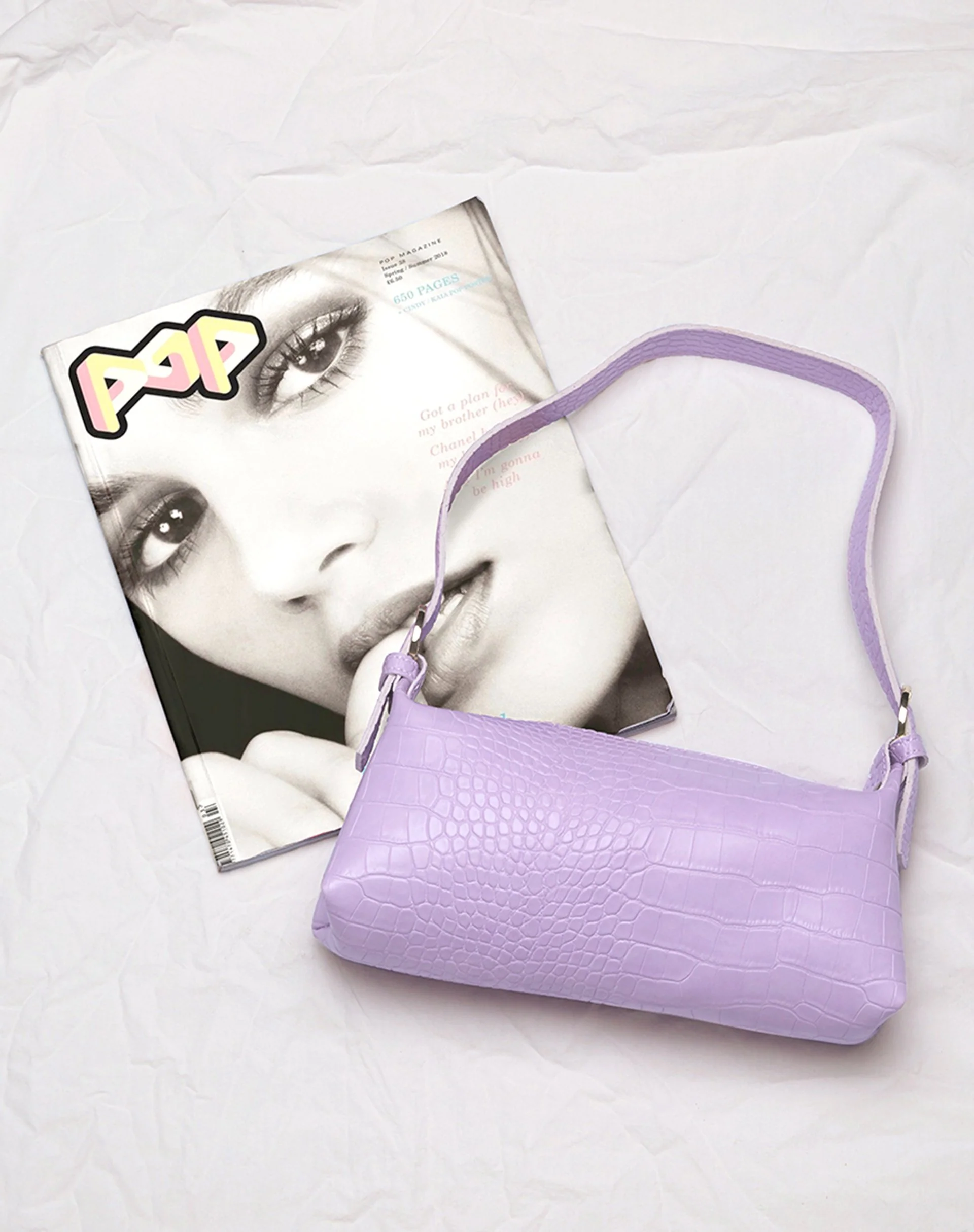 Leila Umhängetasche in Violett - Image 4