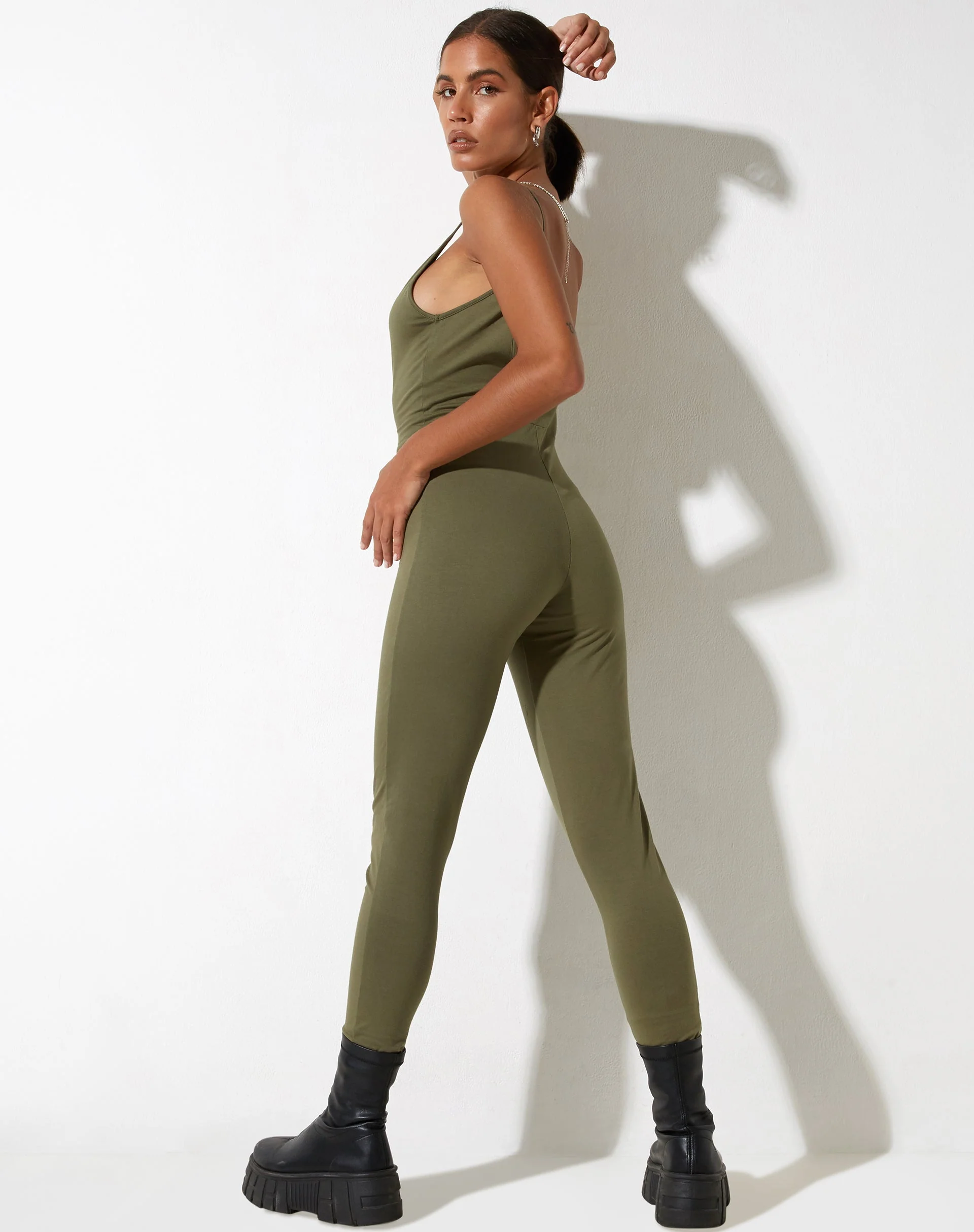 Leola Unitard in Traubenblatt - Image 2