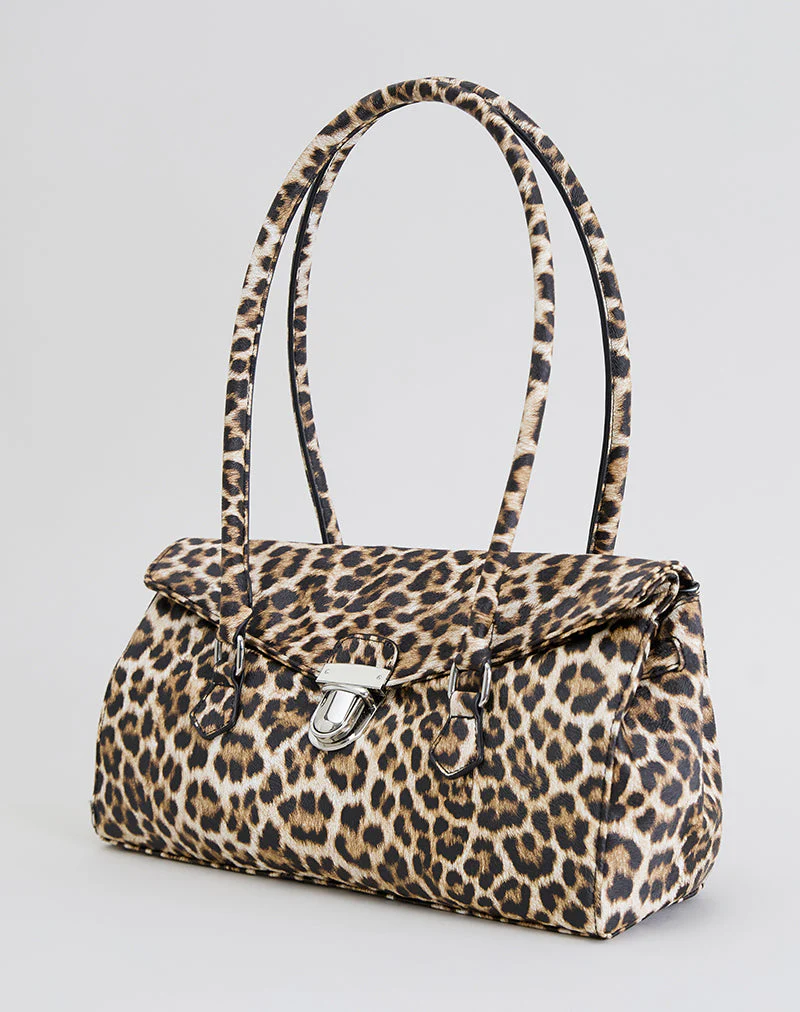 Umhängetasche mit Leopardenmuster - Image 3