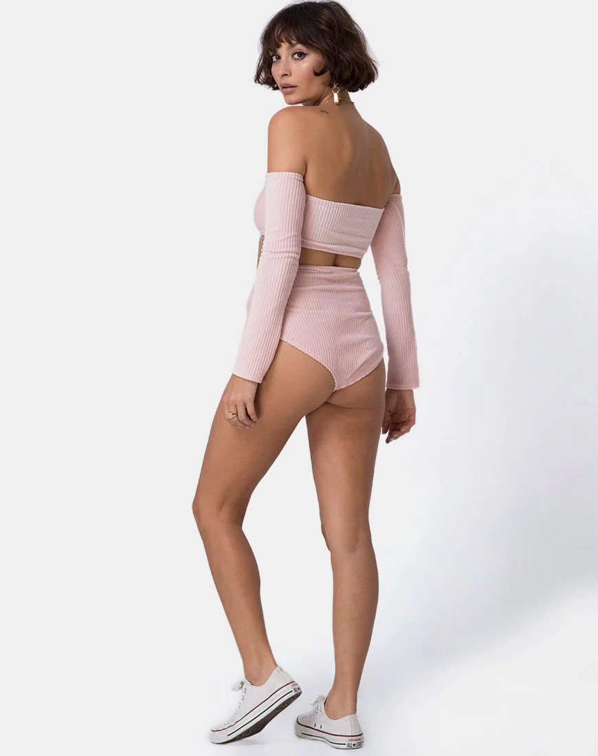 Lesta Short aus flauschigem Candy-Strick - Image 4
