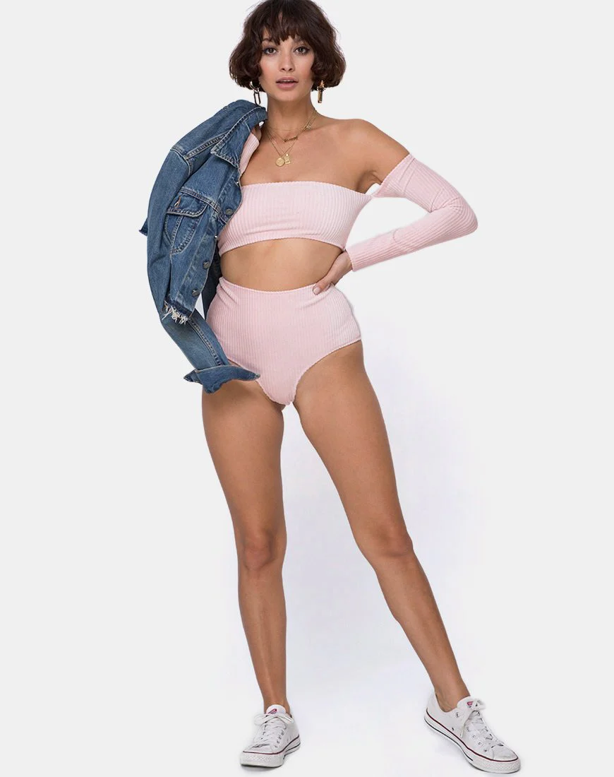 Lesta Short aus flauschigem Candy-Strick - Image 8