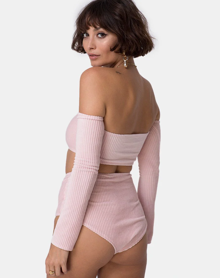 Lesta Short aus flauschigem Candy-Strick - Image 9