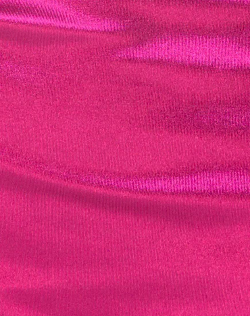 Lesty Bodycon Kleid in Magenta - Image 5