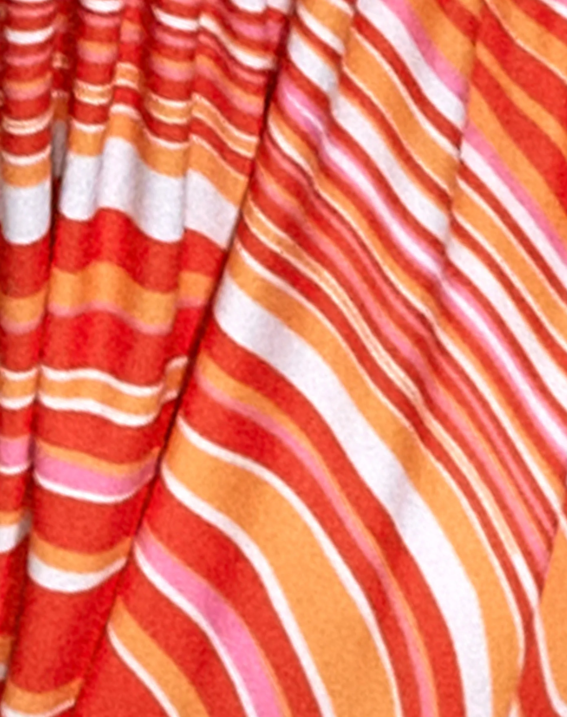 Leyna Bikini-Unterteil in 70's Ripple Tangerine - Image 2