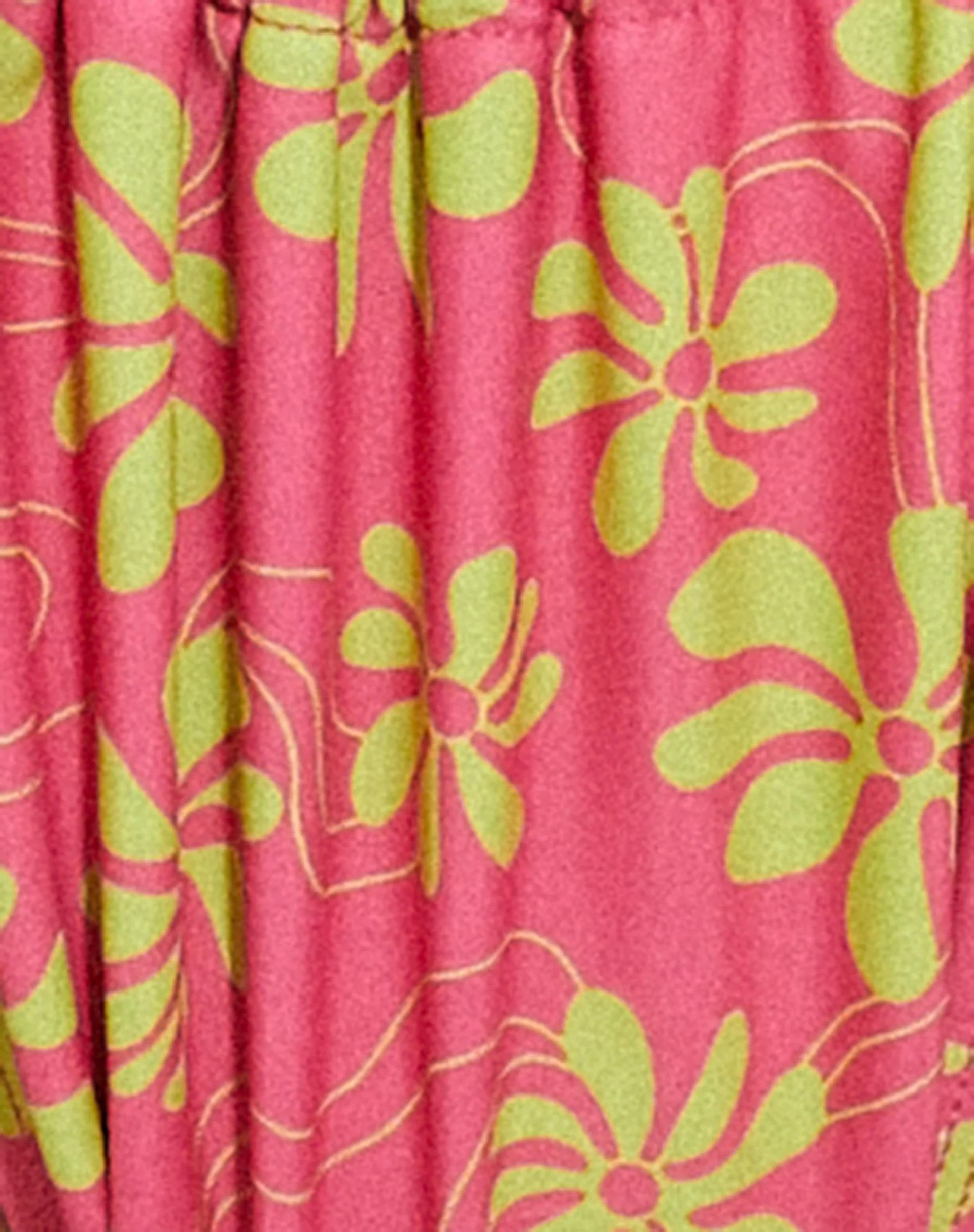 MOTEL X BARBARA Leyna Bikini Unterteil in 90s Beachy Floral Hot Pink - Image 7