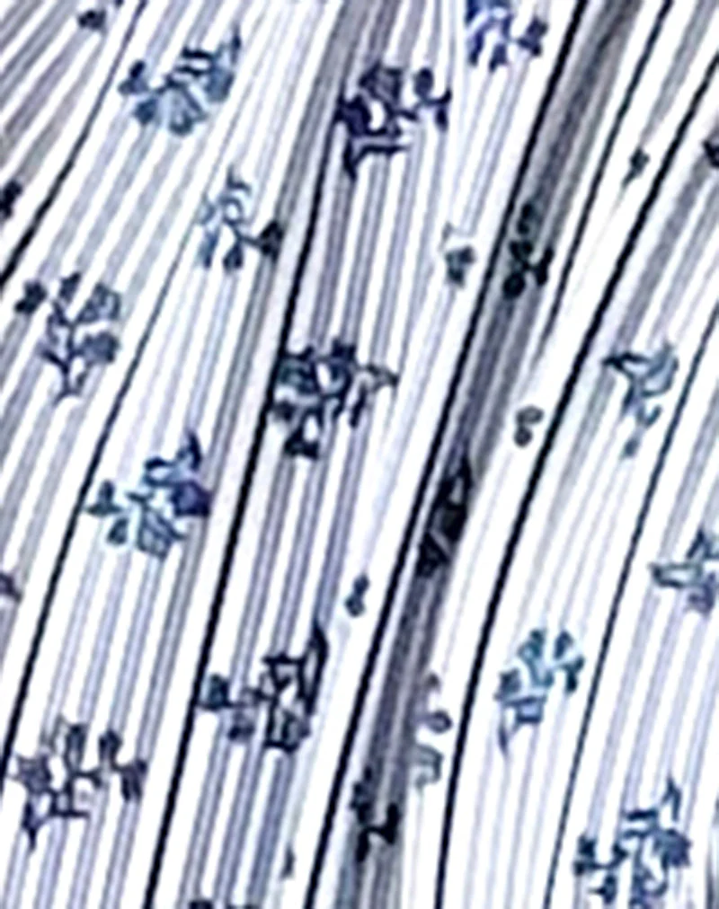 Leyna Bikini-Unterteil mit floralen Streifen - Image 5