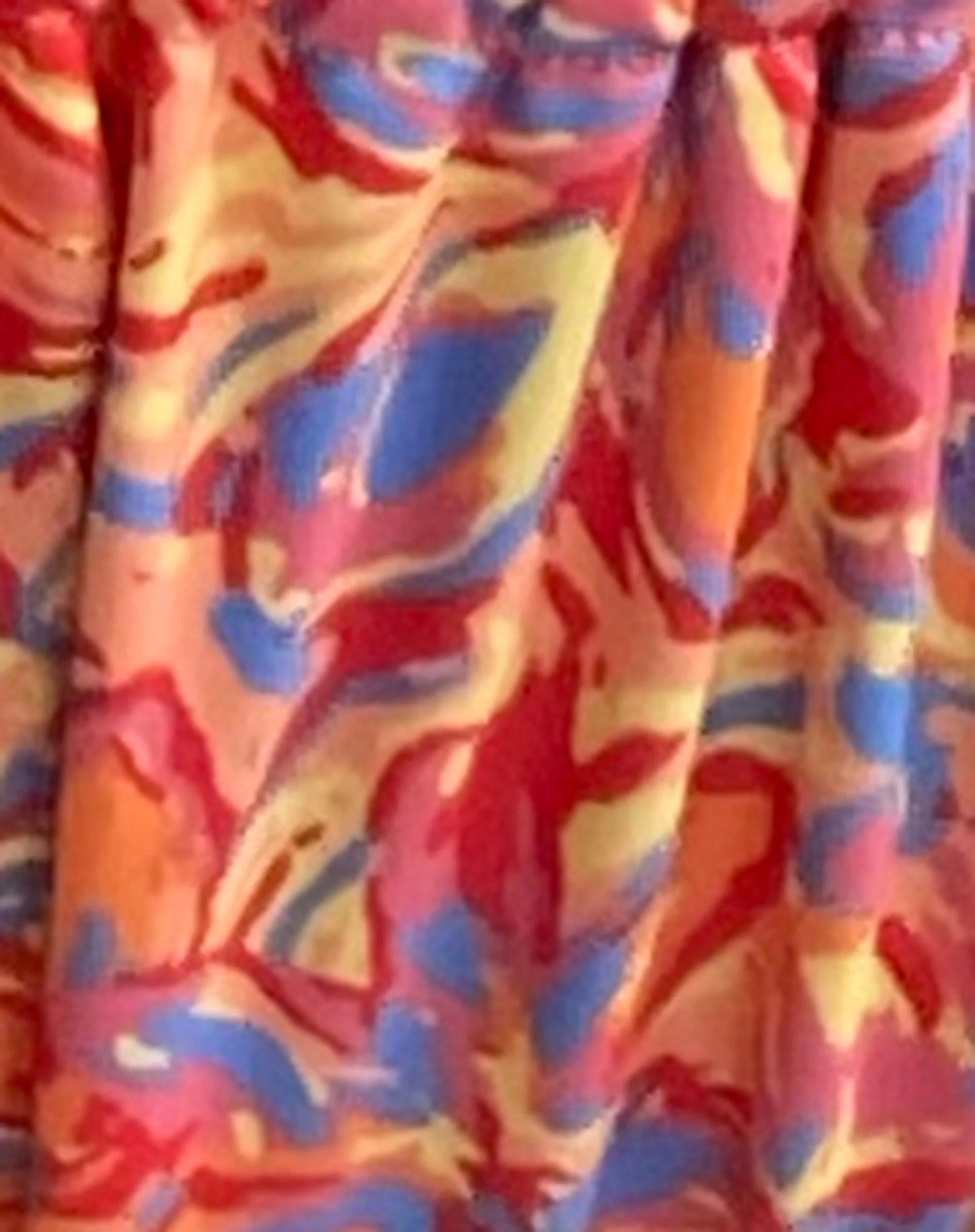 Leyna Bikiniunterteil in Flower Orange - Image 7