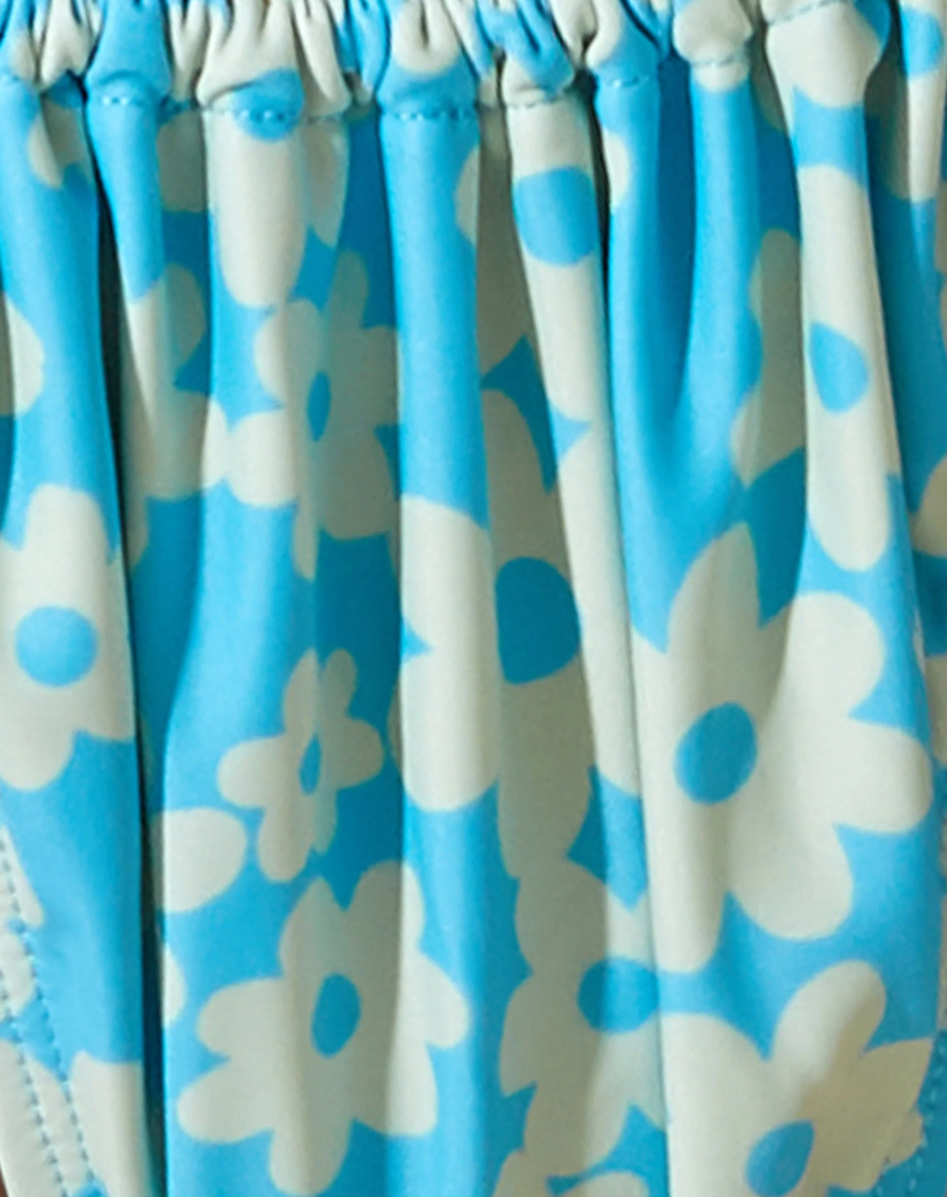 Leyna Bikini-Unterteil in Retro Daisy Blau - Image 6