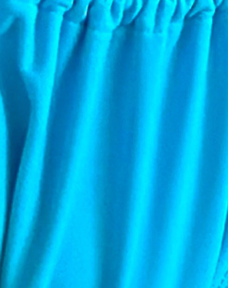 Leyna Bikini-Unterteil in Azura Blau mit Perlen - Image 6