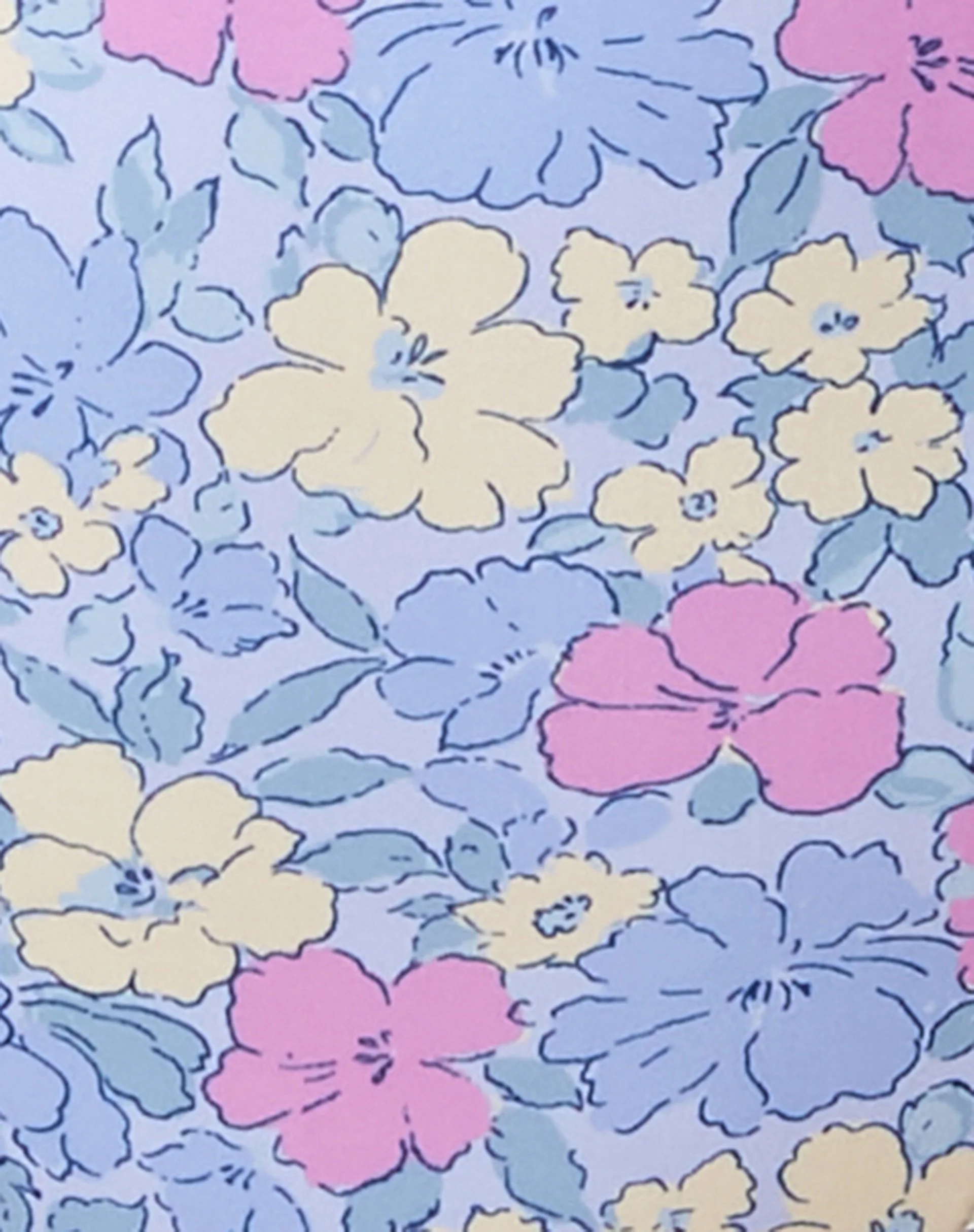 Liana Bikinioberteil in verwaschenem Pastellblumenmuster - Image 5