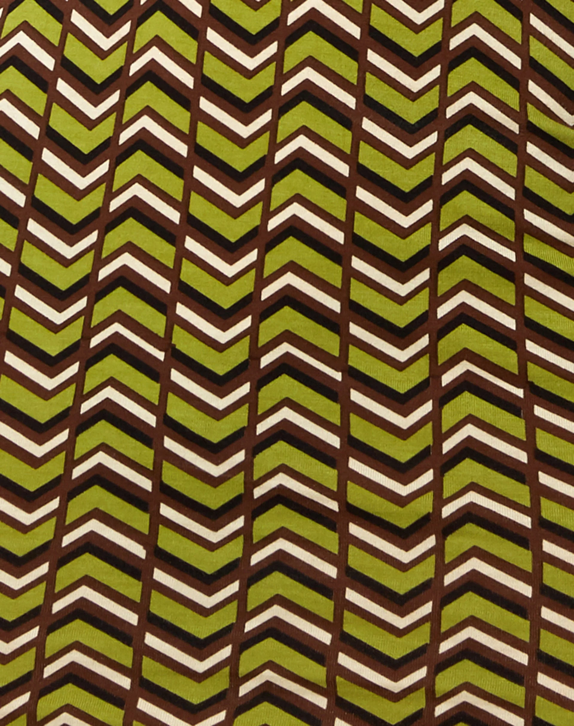 Lilith Minikleid in Chevron Grün - Image 6