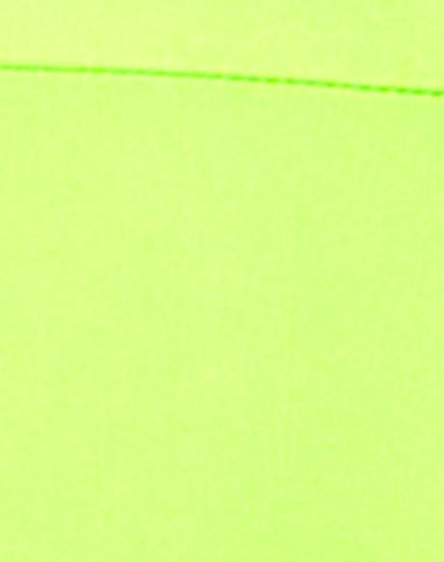 Lita Unitard in Fluro Grün - Image 6