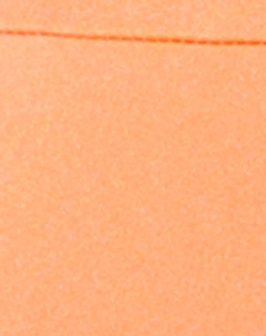 Lita Unitard in Fluro Orange - Image 5