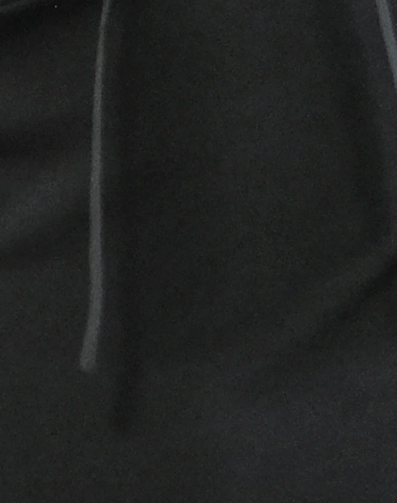 Livina Top aus Slinky Jersey Spitze Schwarz - Image 6