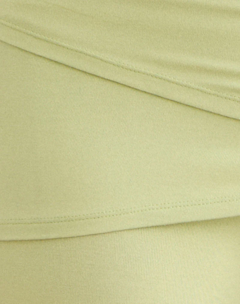 Lolicy Trouser in Rayon Jersey Pistachio - Image 6