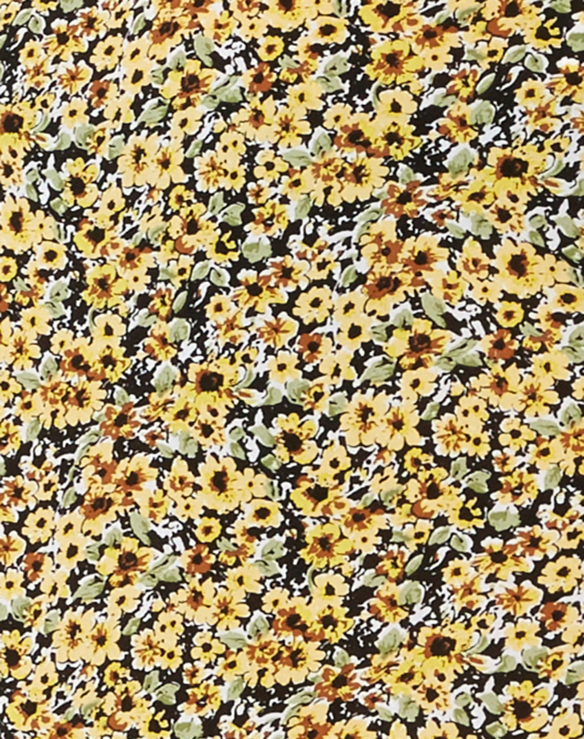 Lona Midikleid in frühlingshaftem Ditsy Gelb - Image 5