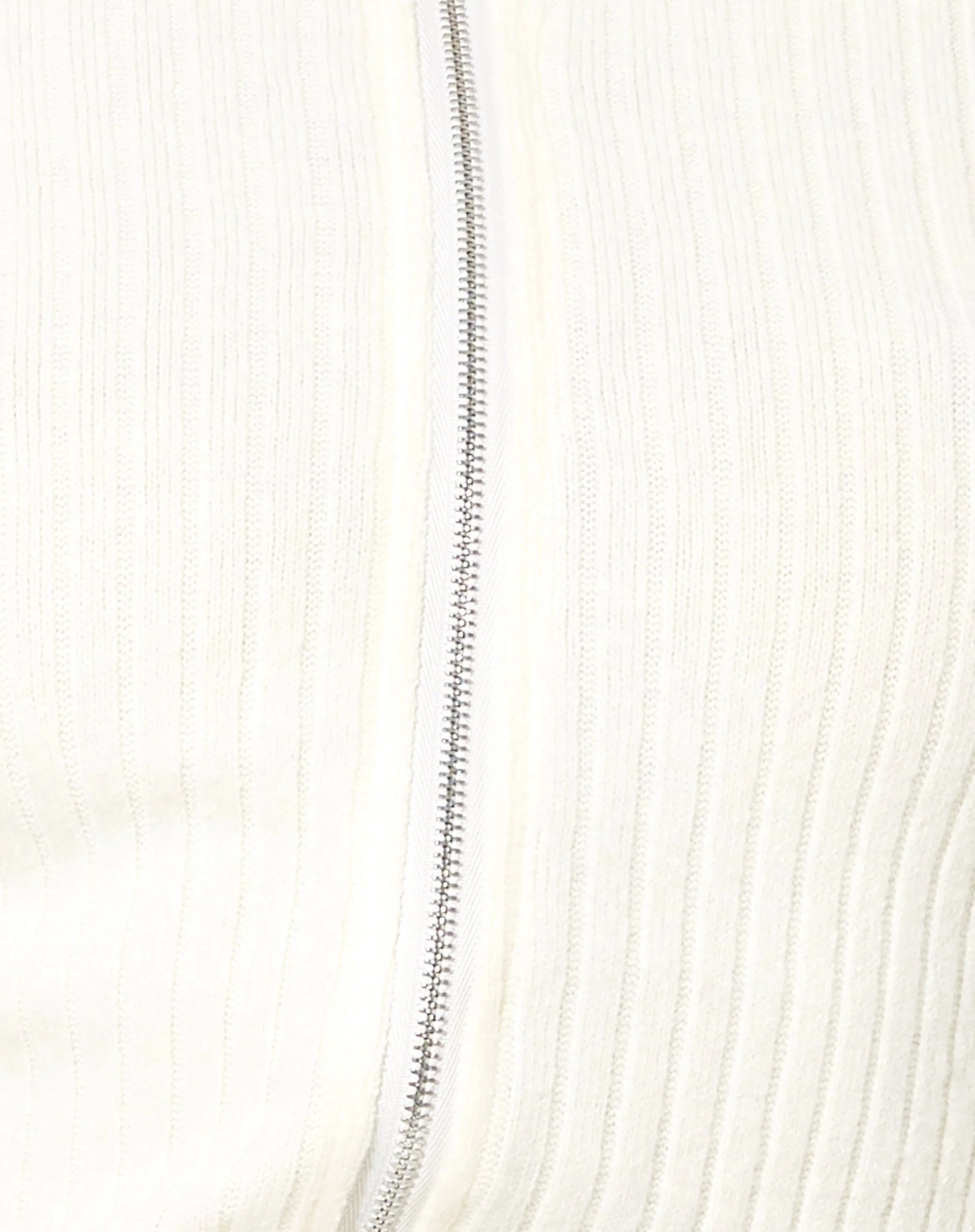 Loria Pelz-Strickjacke in Elfenbein - Image 6