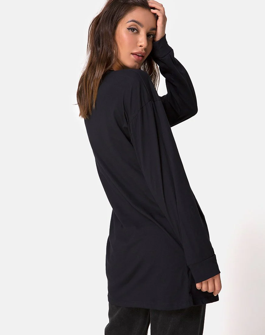 Lotsun Tee in Love at First Swipe mit schwarzer Platzierung - Image 2