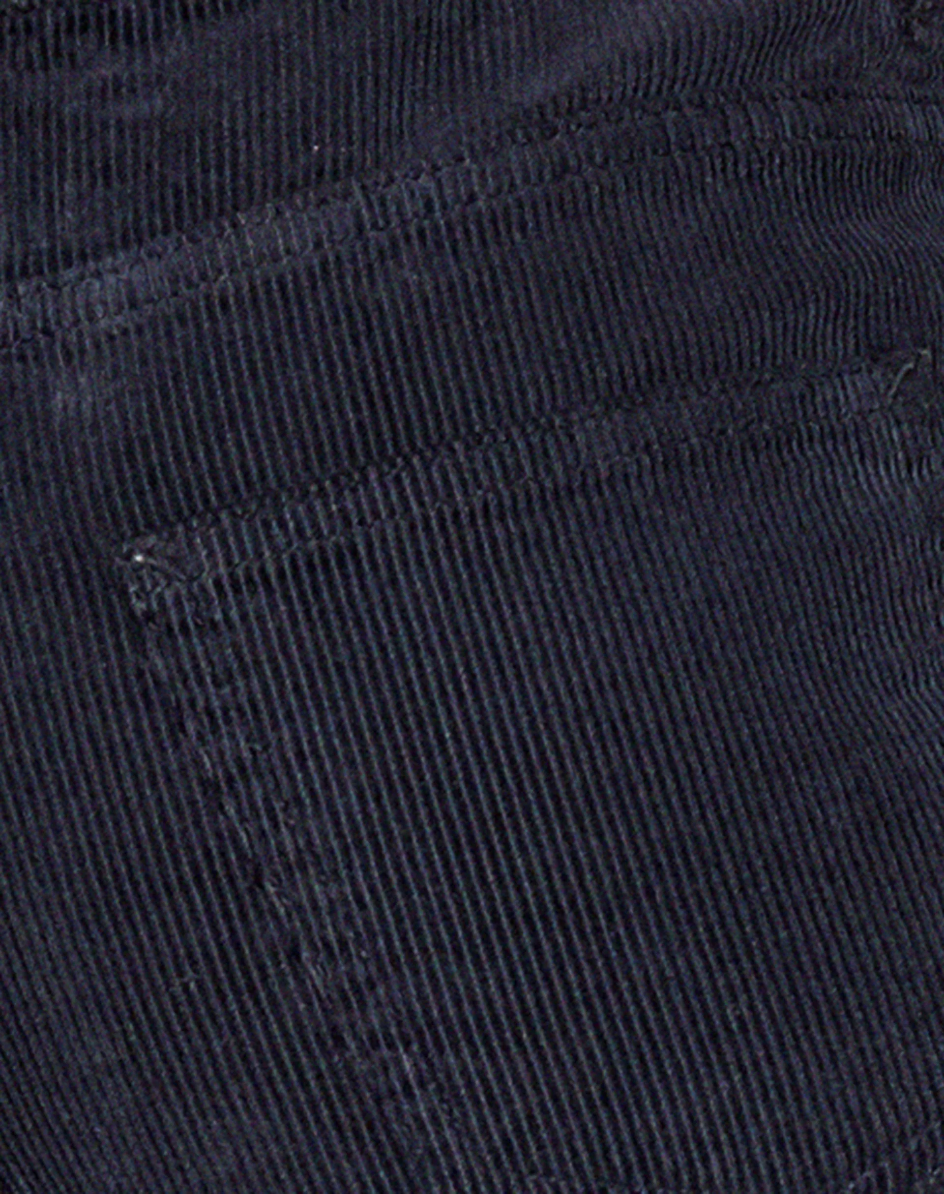 Low Rise Bootleg Jeans in Cord Schwarz - Image 6