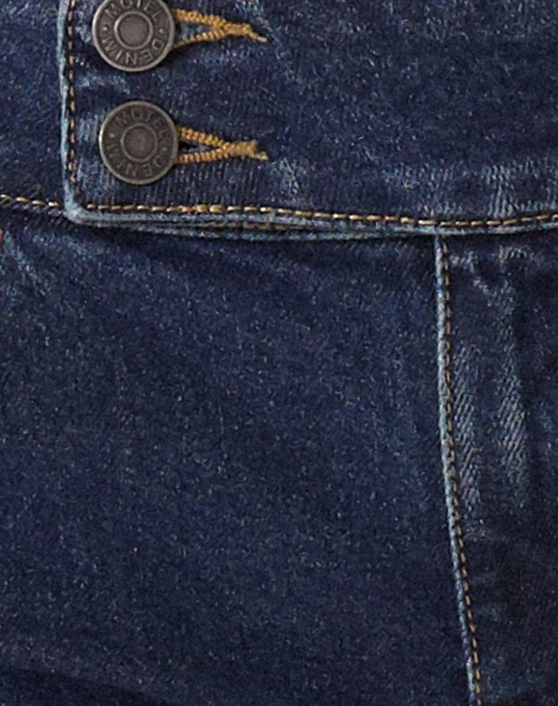 MOTEL X OLIVIA NEILL Low Rise Bootleg Jeans in Dark Vintage Wash - Image 7