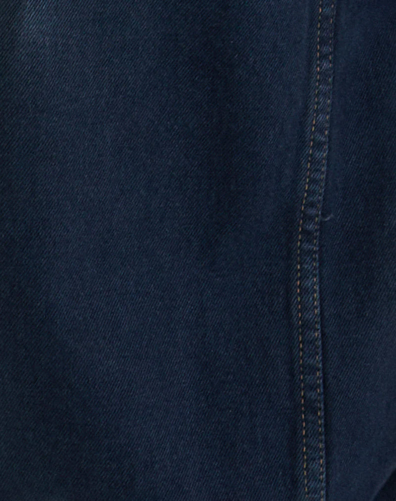 Geräumige Low Rise Jeans in Rauchblau - Image 5