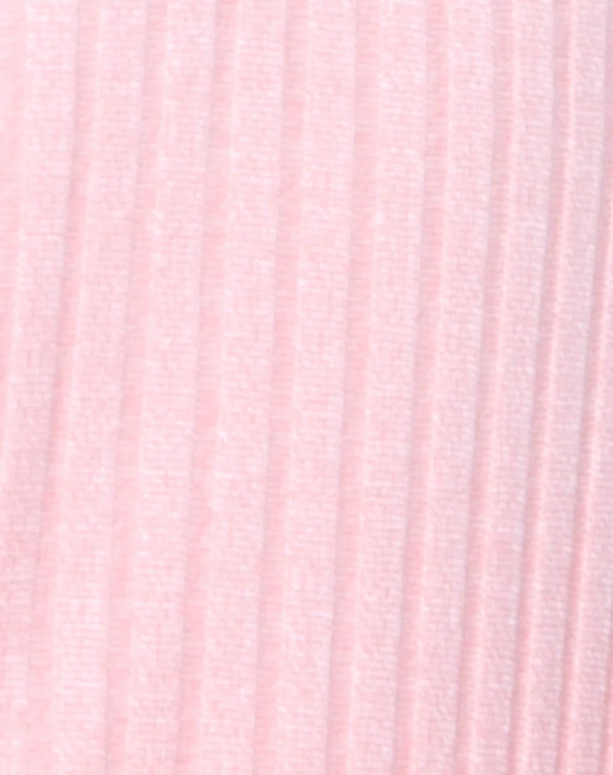 Lucia Mieder in geripptem Blush - Image 5